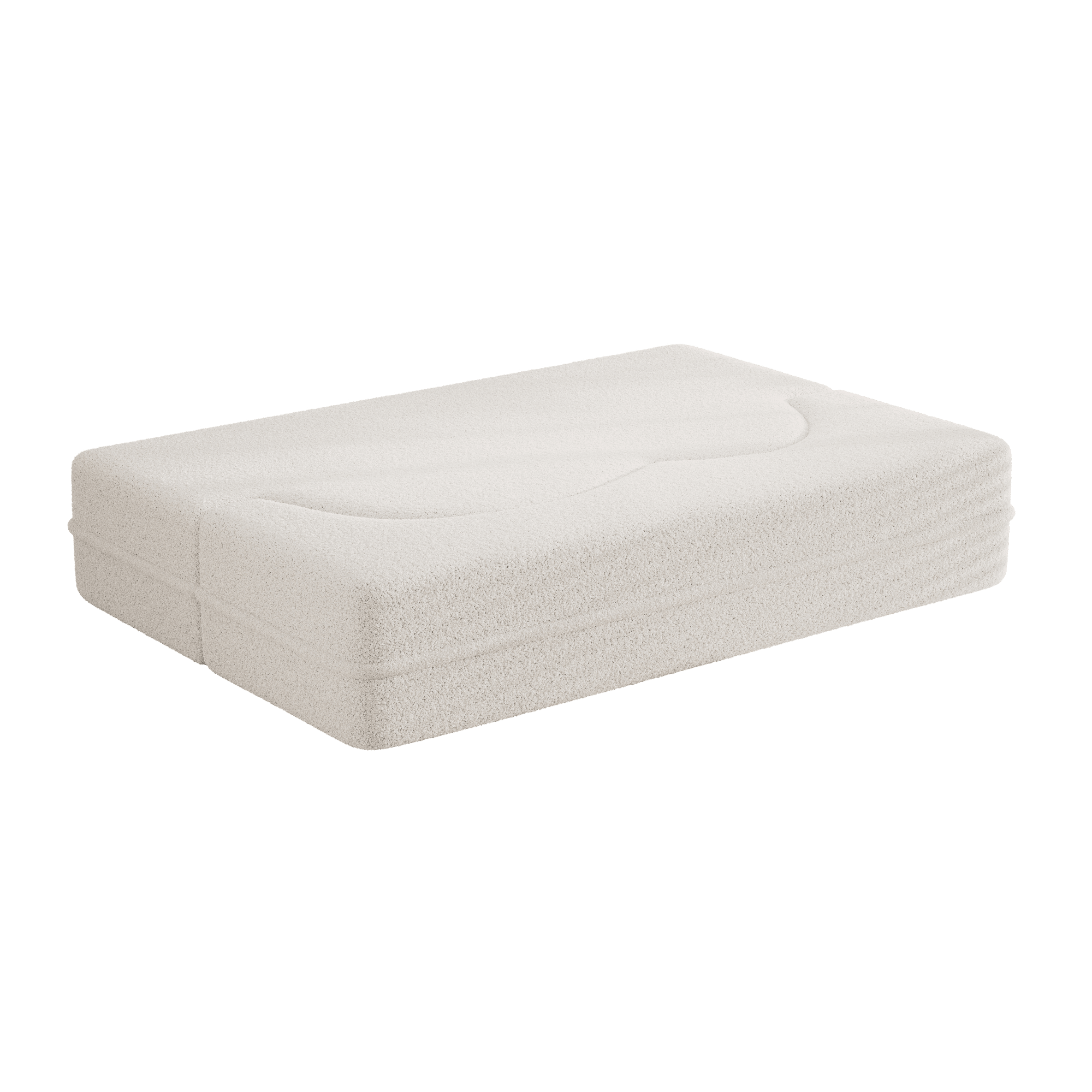 Bellemave® Folding Foam Sofa Bed,15" Full Size Floor Couch,Convertible Sleeper Futon Loveseat Couch for Living Room, Guest Use, Office, Apartmen - Bellemave