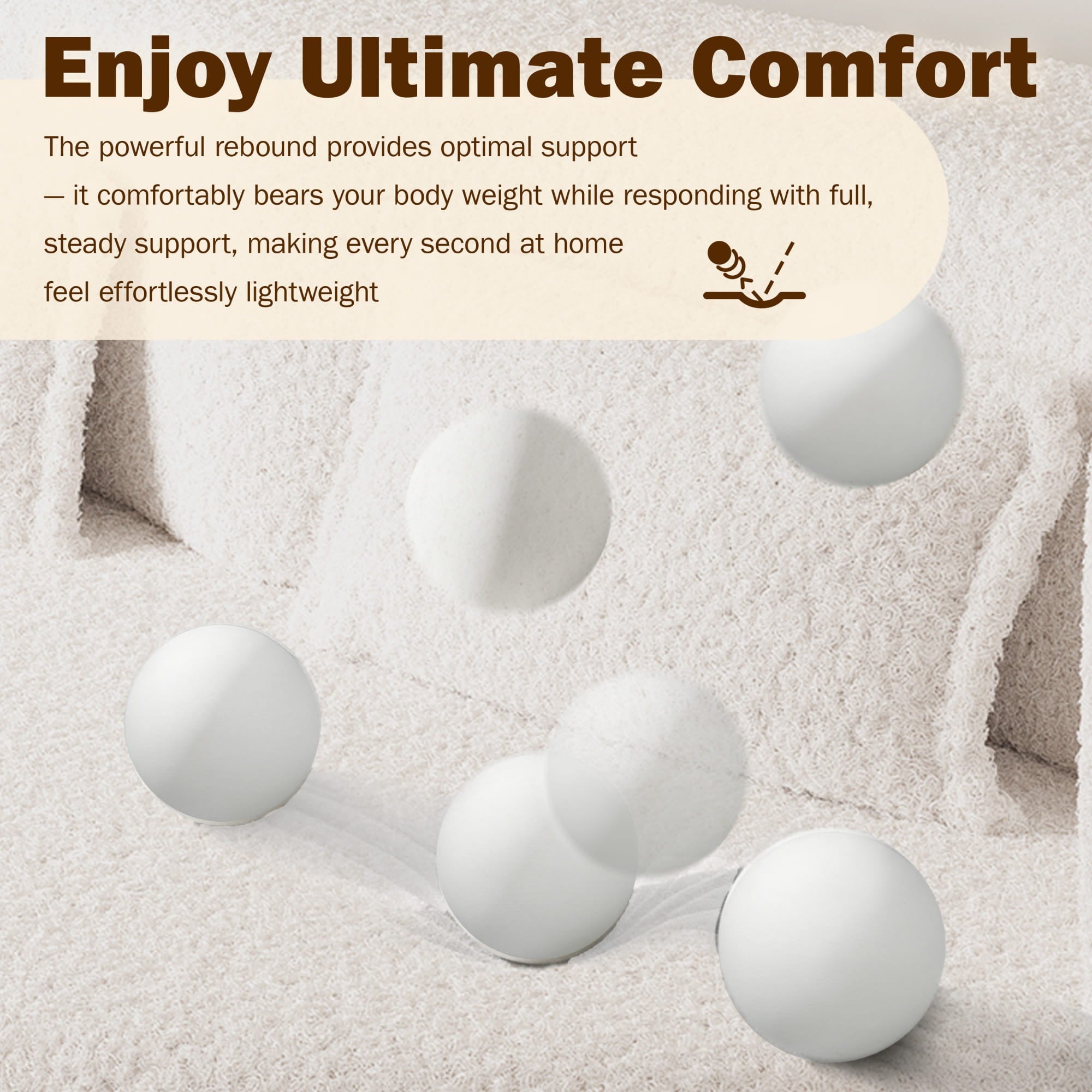 Bellemave® Folding Foam Sofa Bed,15" Full Size Floor Couch,Convertible Sleeper Futon Loveseat Couch for Living Room, Guest Use, Office, Apartmen - Bellemave