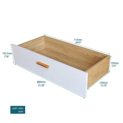 Bellemave® Four Drawer Dresser Cabinet - Bellemave