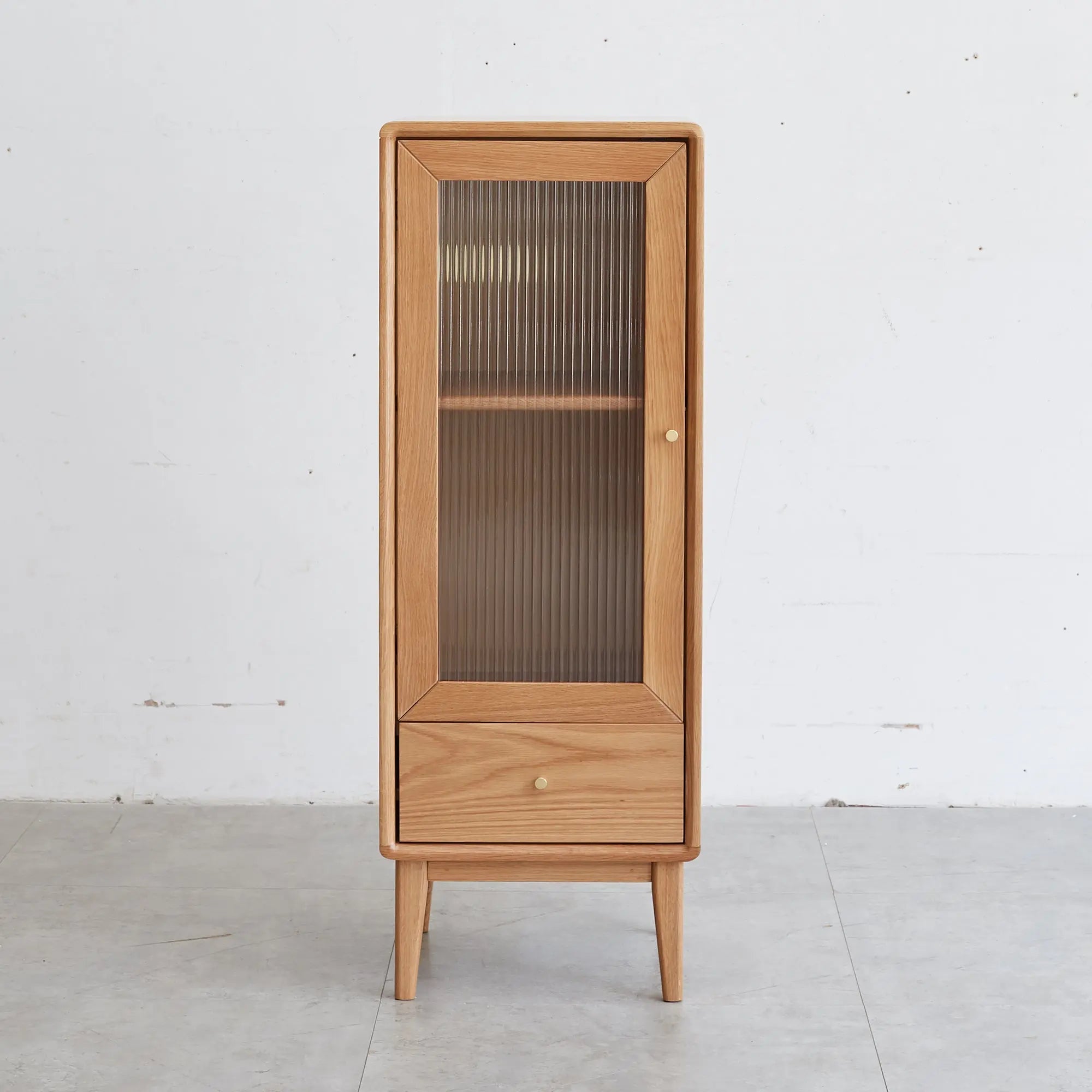 Bellemave® Free - Standing Corner Cabinets Storage Table - Bellemave