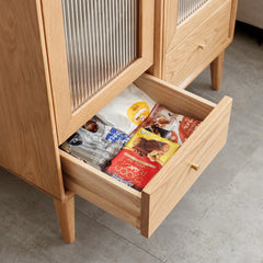 Bellemave® Free - Standing Corner Cabinets Storage Table - Bellemave