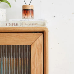 Bellemave® Free - Standing Corner Cabinets Storage Table - Bellemave