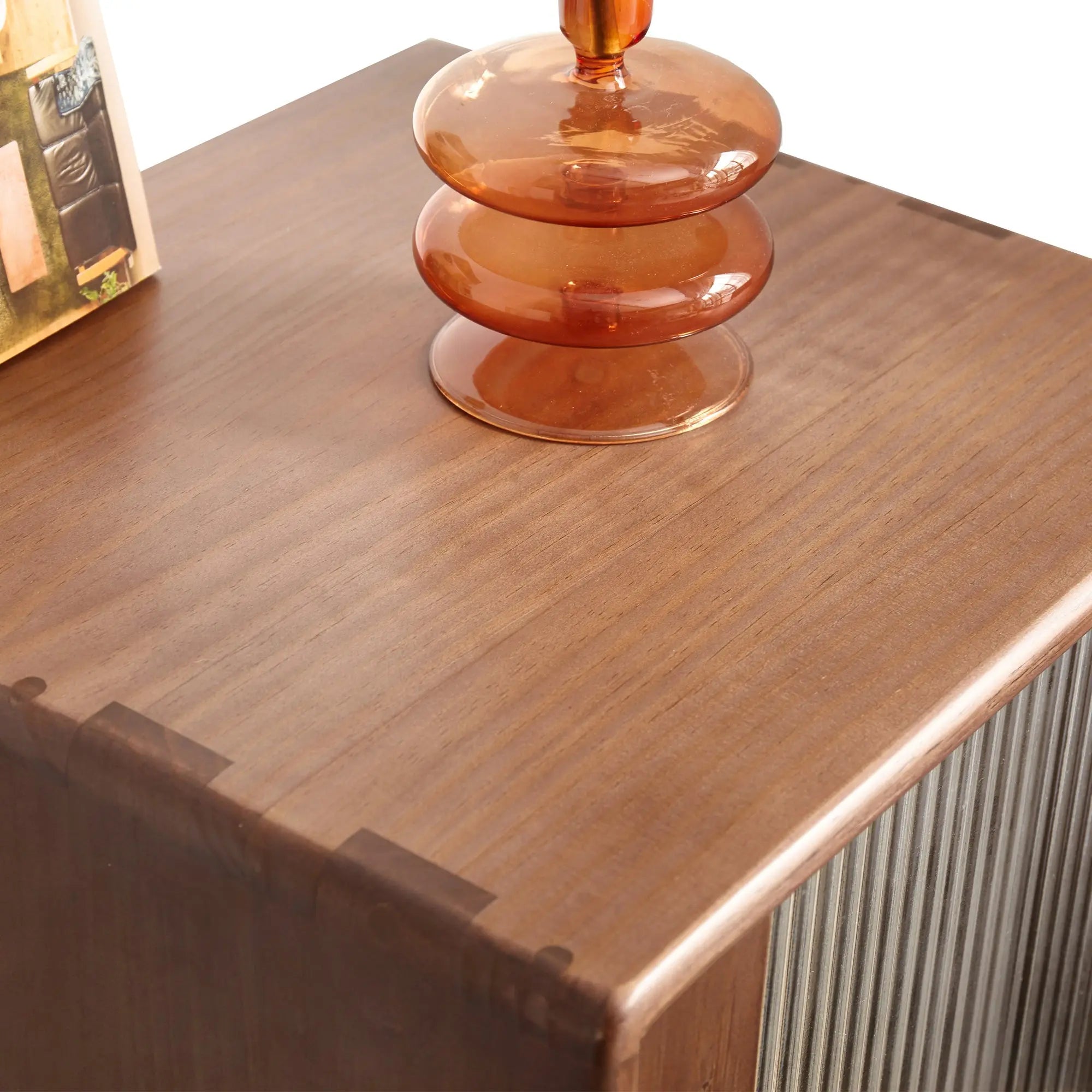 Bellemave® Free - Standing Corner Cabinets Storage Table - Bellemave