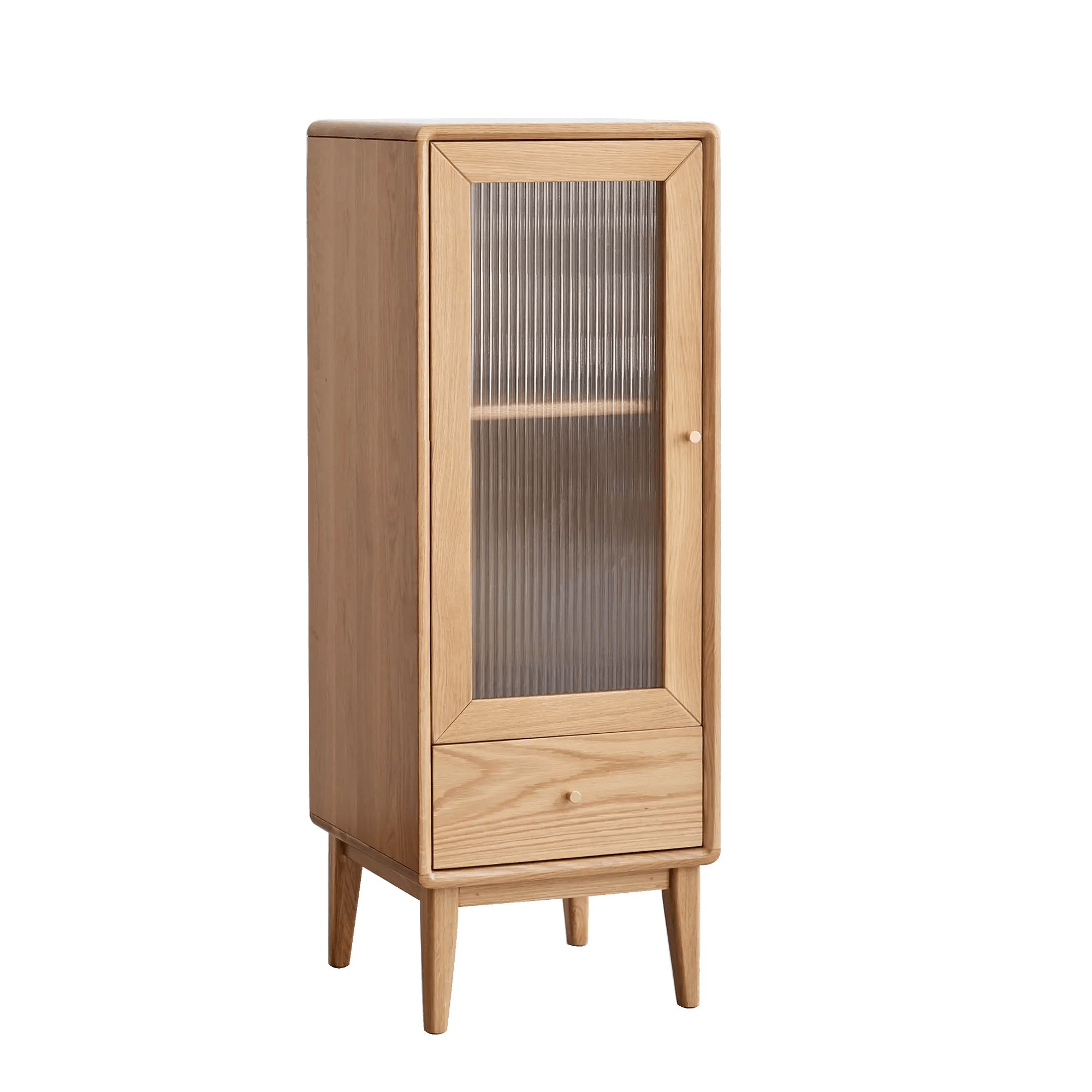 Bellemave® Free - Standing Corner Cabinets Storage Table - Bellemave