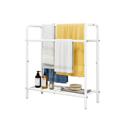 Bellemave® Freestanding 3 Tier Metal Towel Rack Storage Display Rack, Space Saving, for Bathroom, Bedroom & Swimming Pool - Bellemave