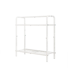 Bellemave® Freestanding 3 Tier Metal Towel Rack Storage Display Rack, Space Saving, for Bathroom, Bedroom & Swimming Pool - Bellemave