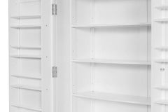 Bellemave® Freestanding Large Kitchen Pantry with 8 Door Shelves,3 Adjustable Shelves,7 Drawers& 8 Wine Racks - Bellemave
