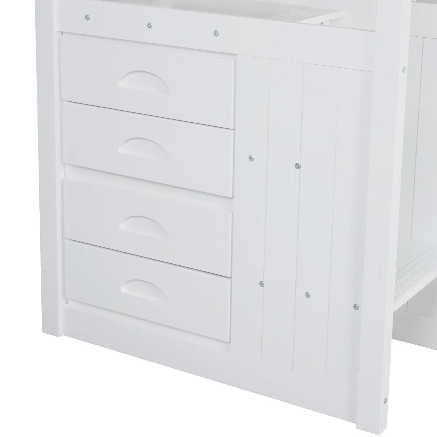 Bellemave® Full Size Bunk Bed with Trundle Bed - Bellemave