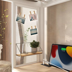 Bellemave® Full Size Loft Bed with Desk, LED Lights & Storage Stairs – Industrial Metal Frame with Built-in Wardrobe - Bellemave