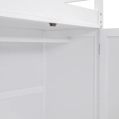 Bellemave® Full Size Loft Bed with Drawers,Desk and Wardrobe - Bellemave