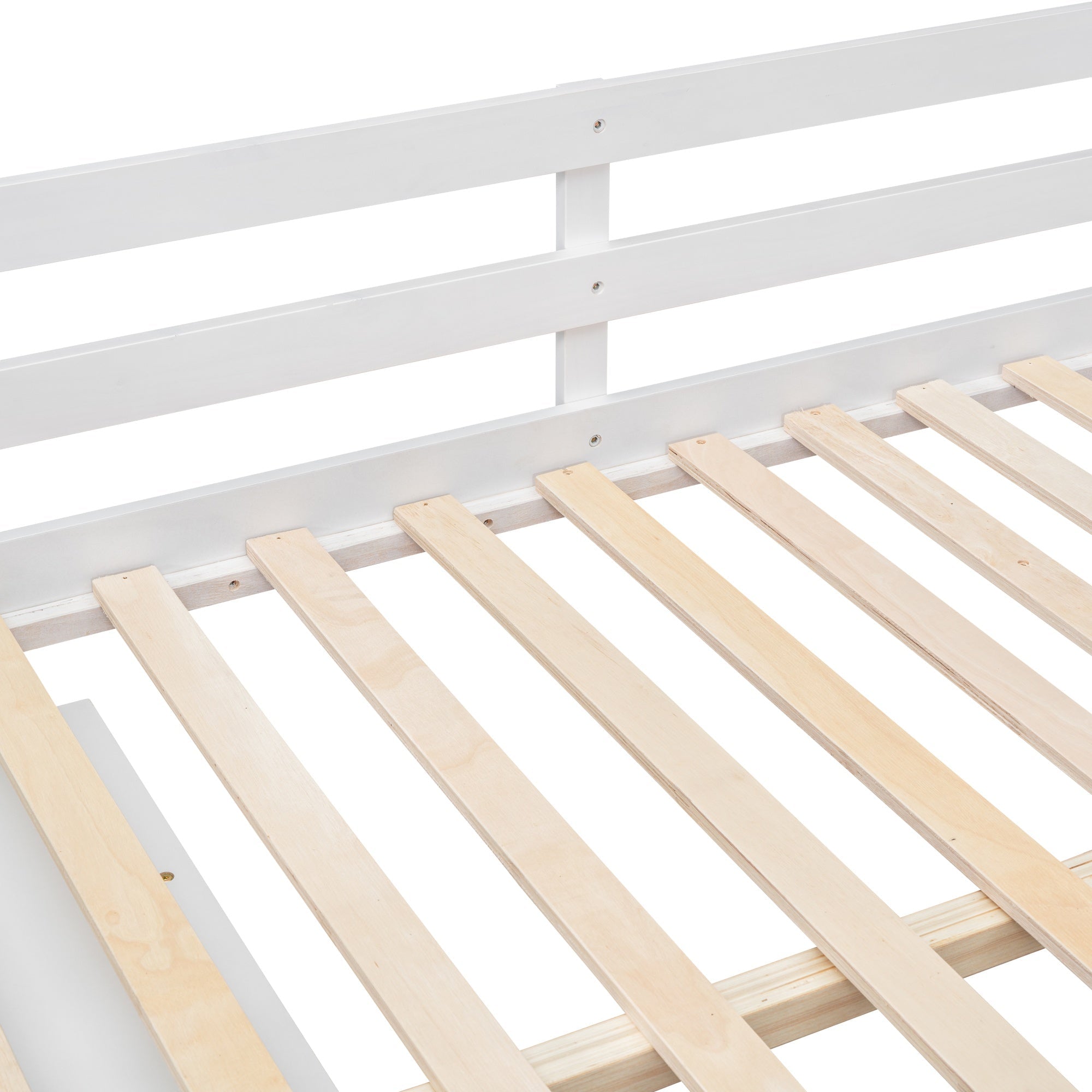 Bellemave® Full Size Low Loft Bed with Stairs,Desk,Storage Drawers & Shelves, Wood Kids Loft Bed with Steps, Espresso - Bellemave