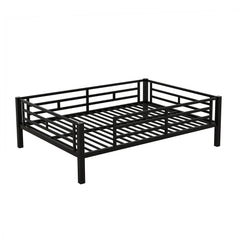 Bellemave® Full Size Metal Convertible Bunk Bed with 2 Drawers - Bellemave