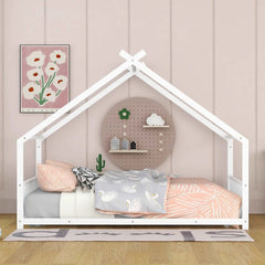 Bellemave® Full Size Metal Montessori House Bed - Bellemave