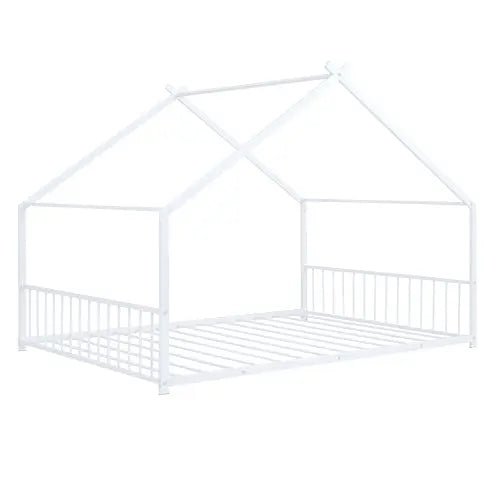 Bellemave® Full Size Metal Montessori House Bed - Bellemave