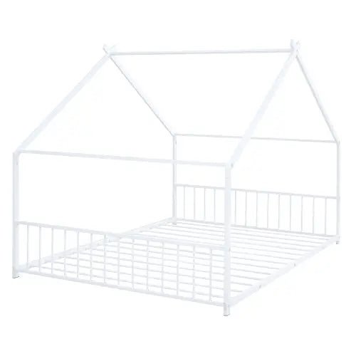 Bellemave® Full Size Metal Montessori House Bed - Bellemave