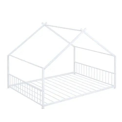 Bellemave® Full Size Metal Montessori House Bed - Bellemave
