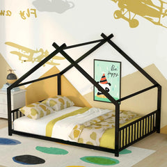 Bellemave® Full Size Metal Montessori House Bed - Bellemave