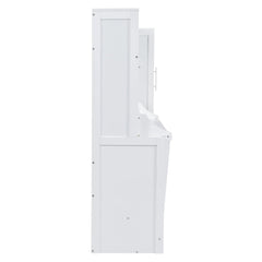 Bellemave® Full Size Murphy Bed Wall Bed with Closet and Drawers - Bellemave