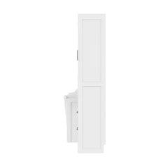 Bellemave® Full Size Murphy Bed Wall Bed with Closet, Drawers and Shelves - Bellemave
