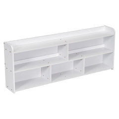 Bellemave® Full Size Platform Bed with Bookcase Headboard, Under bed Storage Drawers and Bed End Storage Case - Bellemave