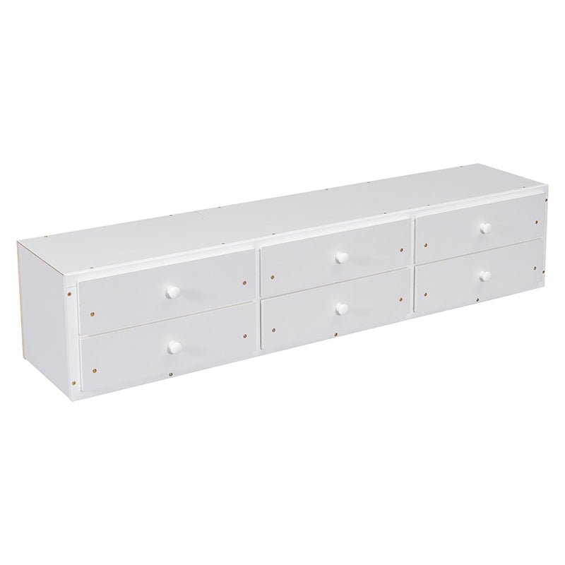 Bellemave® Full Size Platform Bed with Bookcase Headboard, Under bed Storage Drawers and Bed End Storage Case - Bellemave