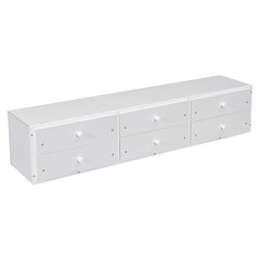 Bellemave® Full Size Platform Bed with Bookcase Headboard, Under bed Storage Drawers and Bed End Storage Case - Bellemave