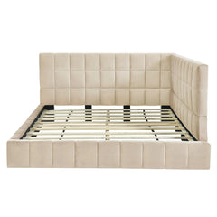 Bellemave® Full Size Velvet Upholstered Daybed - Bellemave