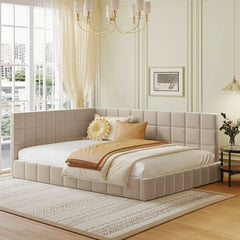 Bellemave® Full Size Velvet Upholstered Daybed - Bellemave