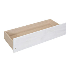Bellemave® Full Size Wood Canopy Platform Bed with 2 Drawers and Support Slats - Bellemave