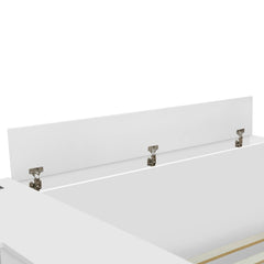 Bellemave® Full Size Wooden Daybed with 6 Drawers, Shelves, Desk and Wardrobe - Bellemave