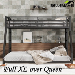 Bellemave® Full XL over Queen Metal Bunk Bed - Bellemave