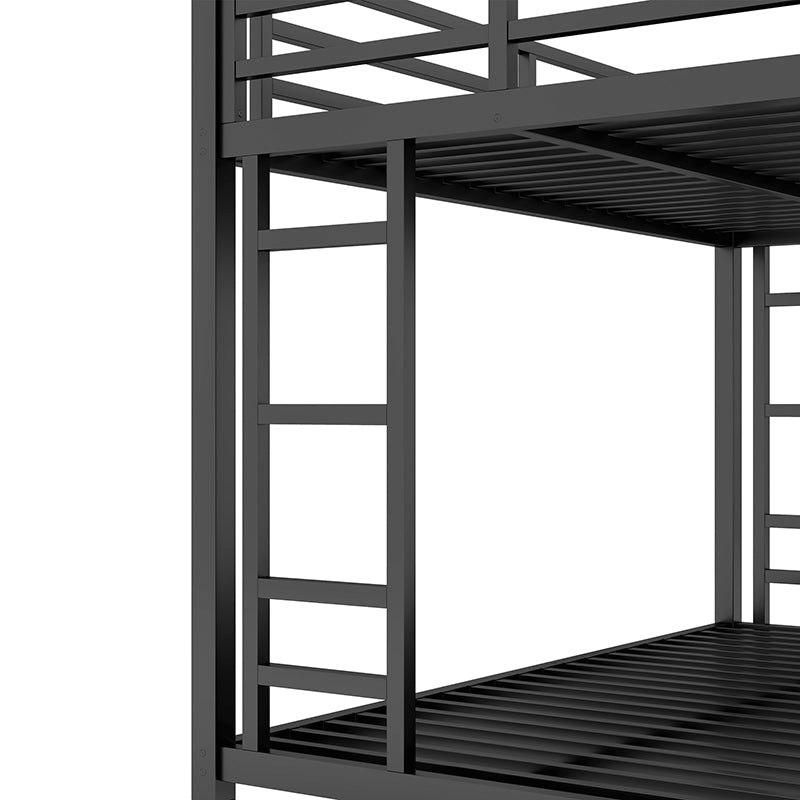 Bellemave® Full XL over Queen Metal Bunk Bed - Bellemave