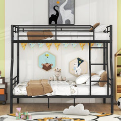Bellemave® Full XL over Queen Metal Bunk Bed - Bellemave