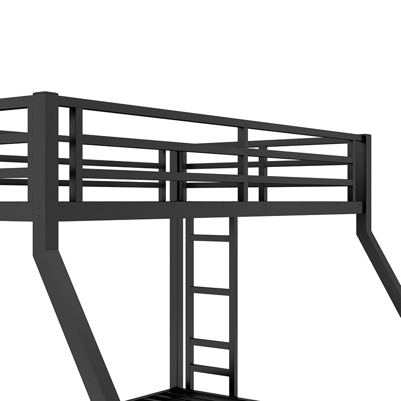 Bellemave® Full XL over Queen Metal Bunk Bed - Bellemave
