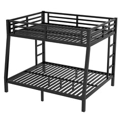 Bellemave® Full XL over Queen Metal Bunk Bed (Enhanced Slats) - Bellemave