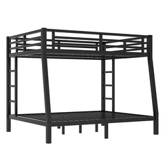 Bellemave® Full XL over Queen Metal Bunk Bed (Enhanced Slats) - Bellemave