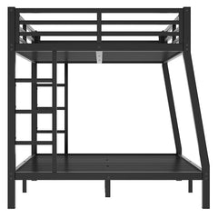 Bellemave® Full XL over Queen Metal Bunk Bed (Enhanced Slats) - Bellemave