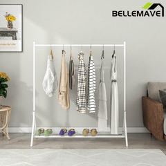 Bellemave® Garment Rack Freestanding Hanger Multi - functional Single pole Bedroom Clothing Rack Bedroom - Bellemave