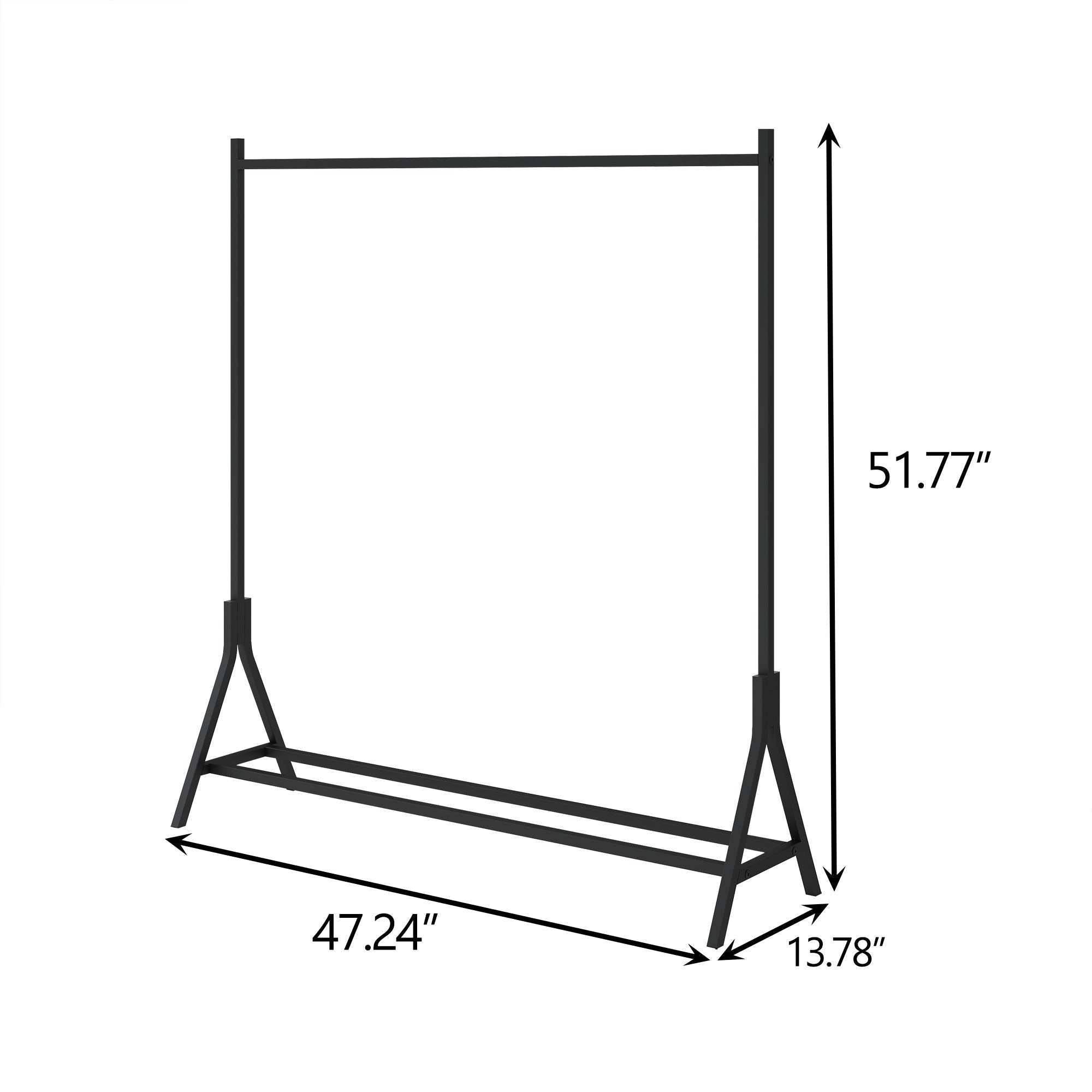 Bellemave® Garment Rack Freestanding Hanger Multi - functional Single pole Bedroom Clothing Rack Bedroom - Bellemave