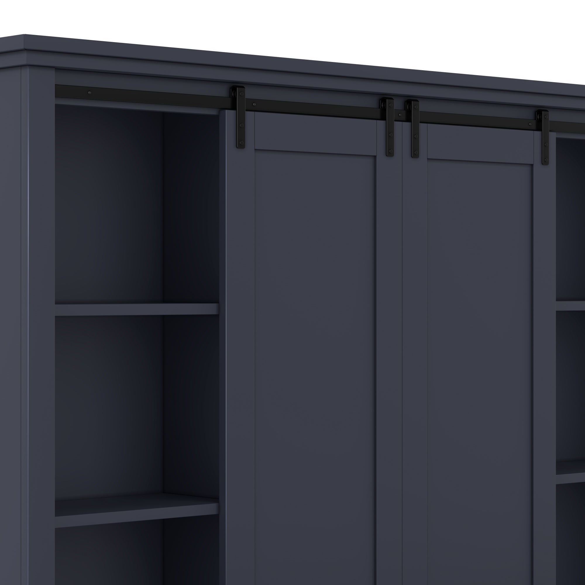 Bellemave® Hall Trees with A Tree - Shaped Entryway Design,Features Sliding Rails Ideal for Living Rooms & Hallways,Blue - Bellemave