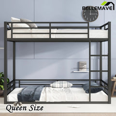 Bellemave® Heavy - Duty Metal Floor Bunk Bed - Bellemave