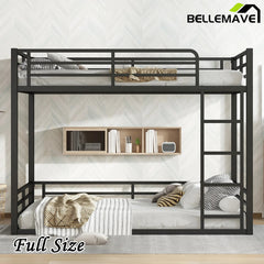 Bellemave® Heavy - Duty Metal Floor Bunk Bed - Bellemave