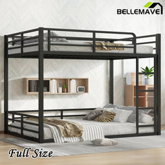 Bellemave® Heavy - Duty Metal Floor Bunk Bed - Bellemave