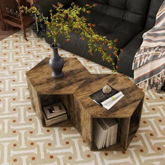 Bellemave® Hexagonal Coffee Table,Side Table,Nightstand - Bellemave