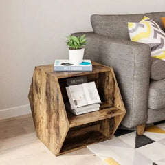 Bellemave® Hexagonal Coffee Table,Side Table,Nightstand - Bellemave