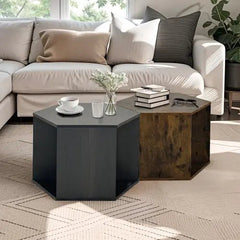 Bellemave® Hexagonal Coffee Table,Side Table,Nightstand - Bellemave