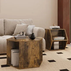 Bellemave® Hexagonal Coffee Table,Side Table,Nightstand - Bellemave