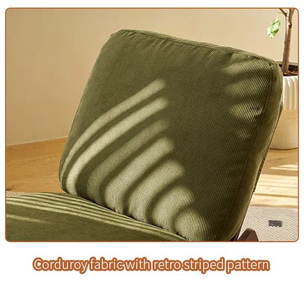 Bellemave® High - Quality Upholstery Glider Chair, Solid Wood Frame - Bellemave