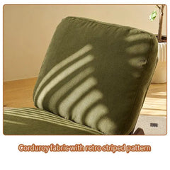 Bellemave® High - Quality Upholstery Glider Chair, Solid Wood Frame - Bellemave