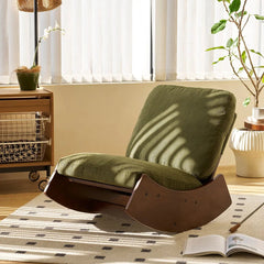 Bellemave® High - Quality Upholstery Glider Chair, Solid Wood Frame - Bellemave